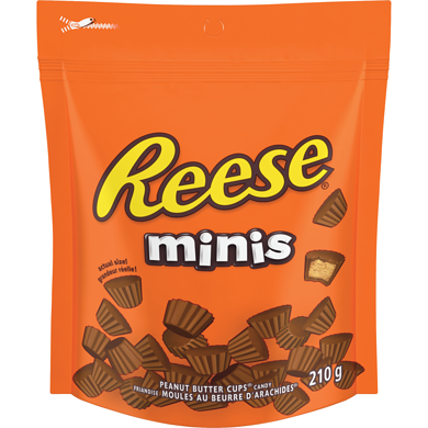 Hershey's Reese Mini Peanut Butter Cups 210g
