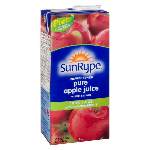 Sun-Rype Organic Pure Apple Juice 1L