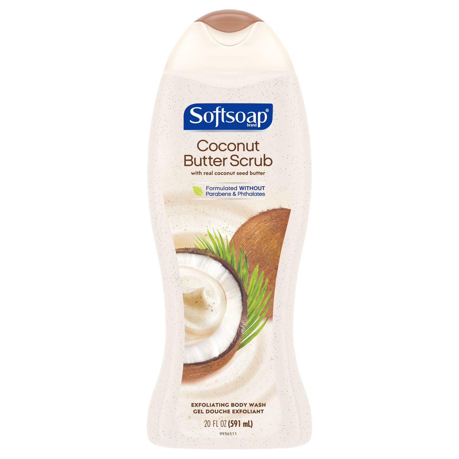 Soft Soap Coconut Butter Scrub Body Wash 591ml