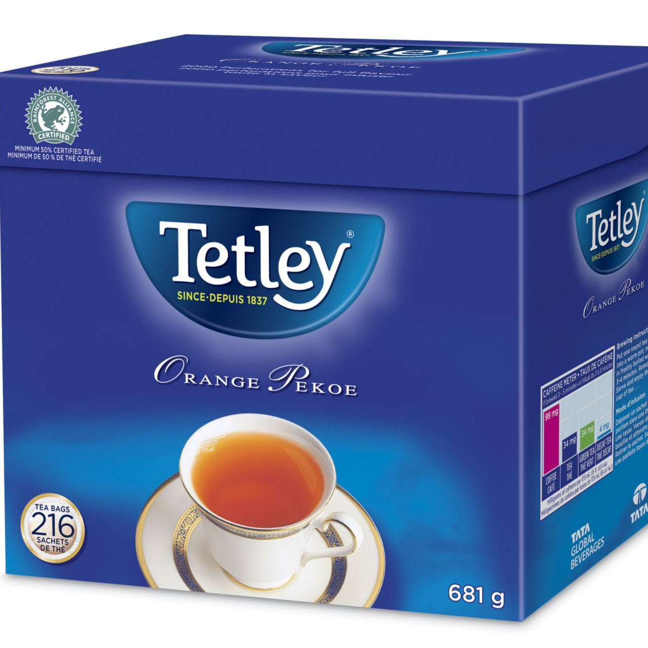 Tetley Orange Pekoe Tea 216ct