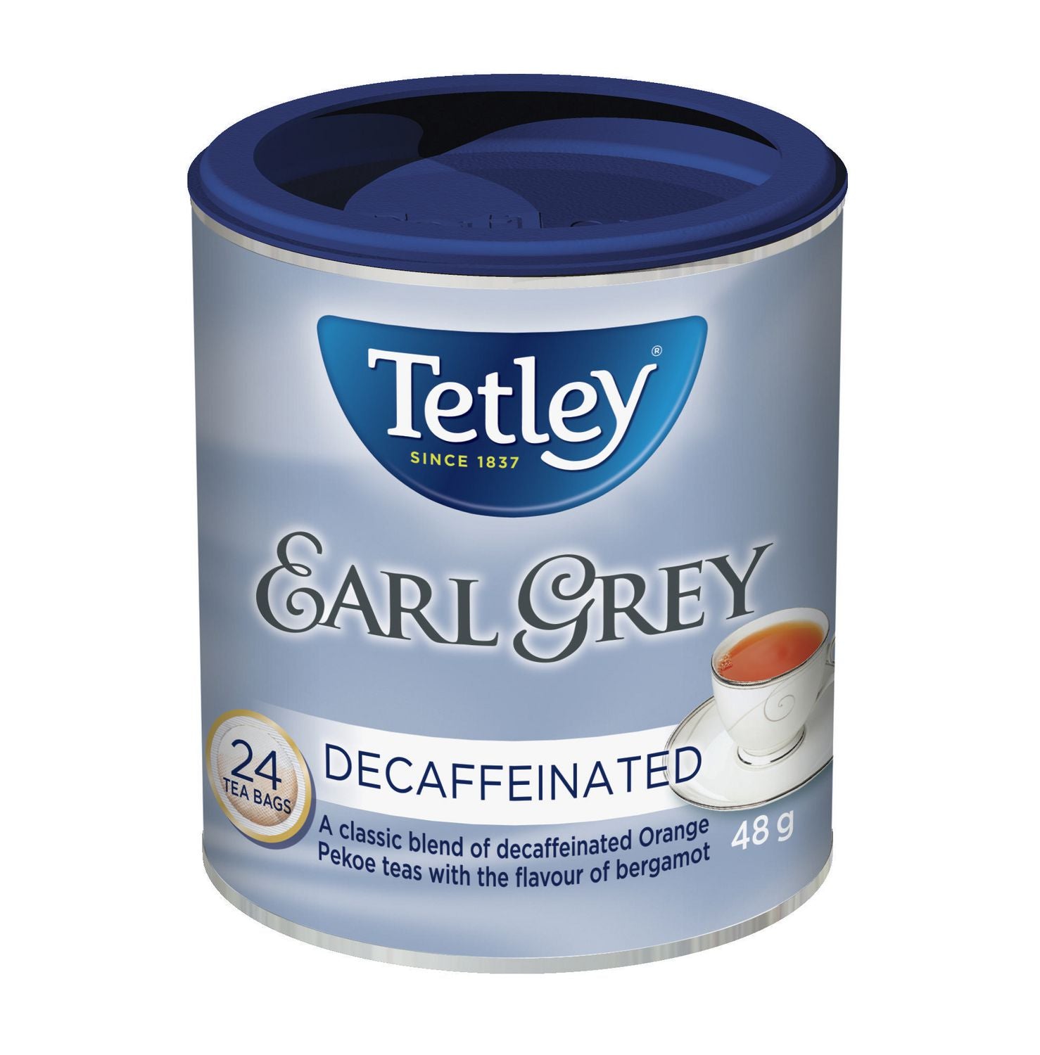 Tetley Earl Grey Decaffeinated Tea  48g