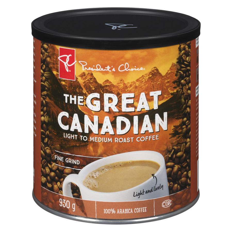 PC The Great Canadian Coffee 930g