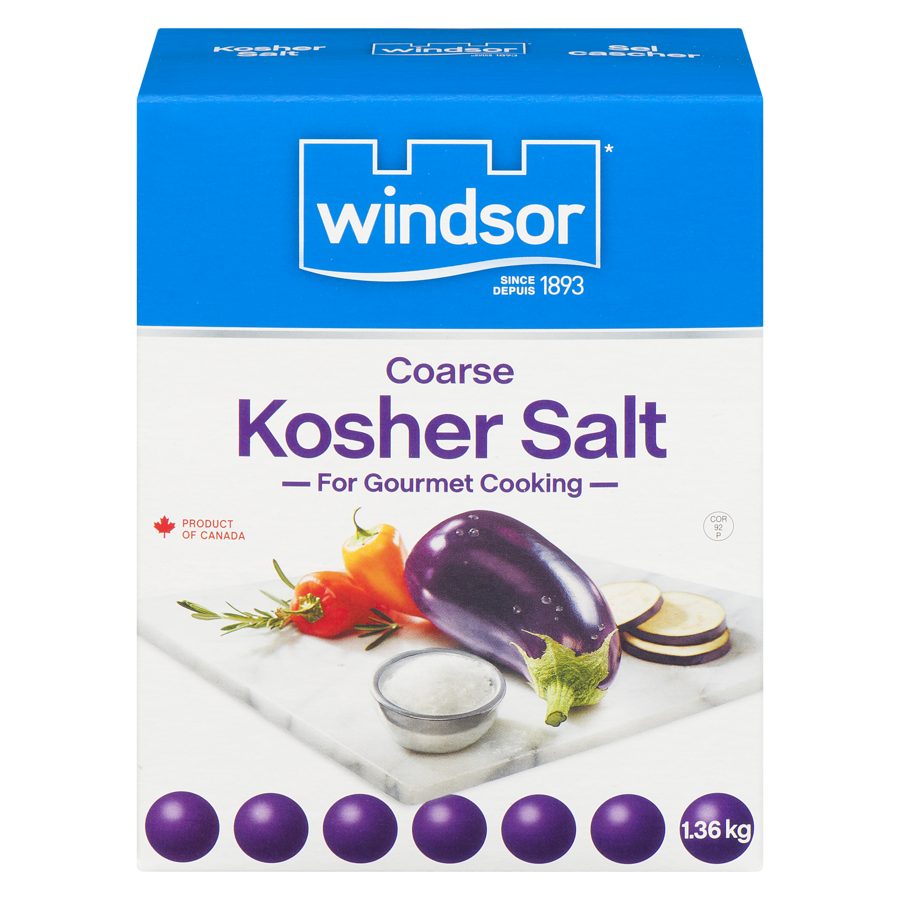 Windsor Coarse  Kosher Salt 1.36kg