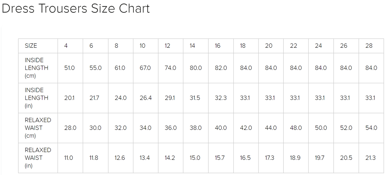 Dress Trousers Adjustable Waist