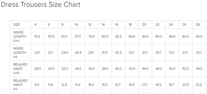 Dress Trousers Adjustable Waist