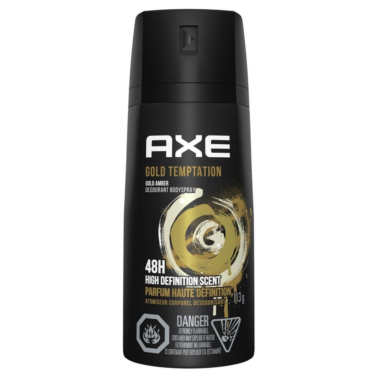 Axe Gold Temptation Antiperspirant Spray 113g