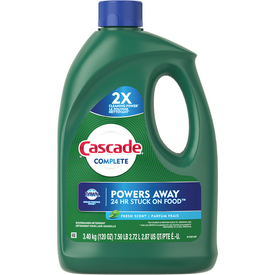 Cascade Power Fresh Scent Cleaning Gel Detergent 3.4kg