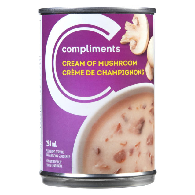 Compliments Condensed Cream Of Mushroom Soup 284ml