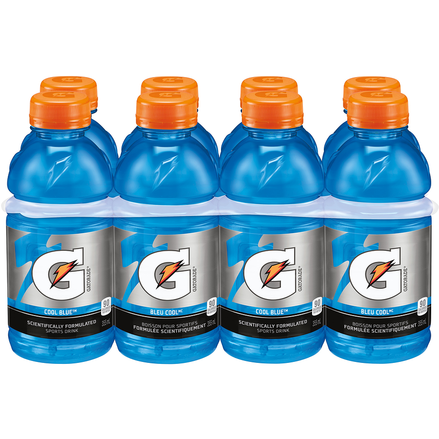 Gatorade Cool Blue Sports Drink 355ml x8ct