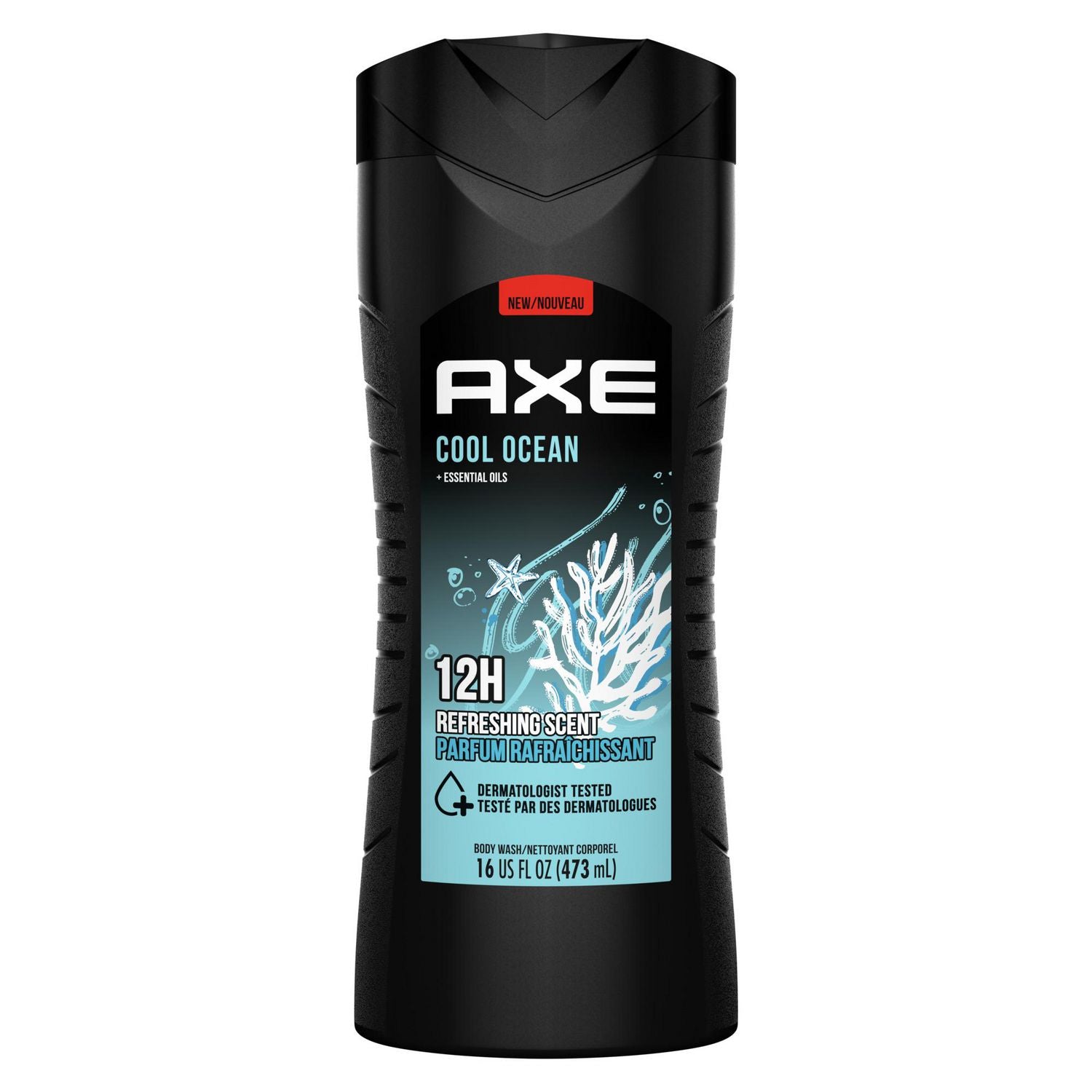 Axe Cool Ocean Refreshing Scent Shower Gel 473ml