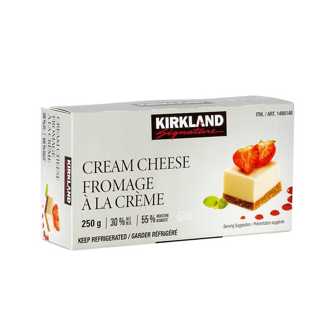 Kirkland Cream Cheese Squares 250g