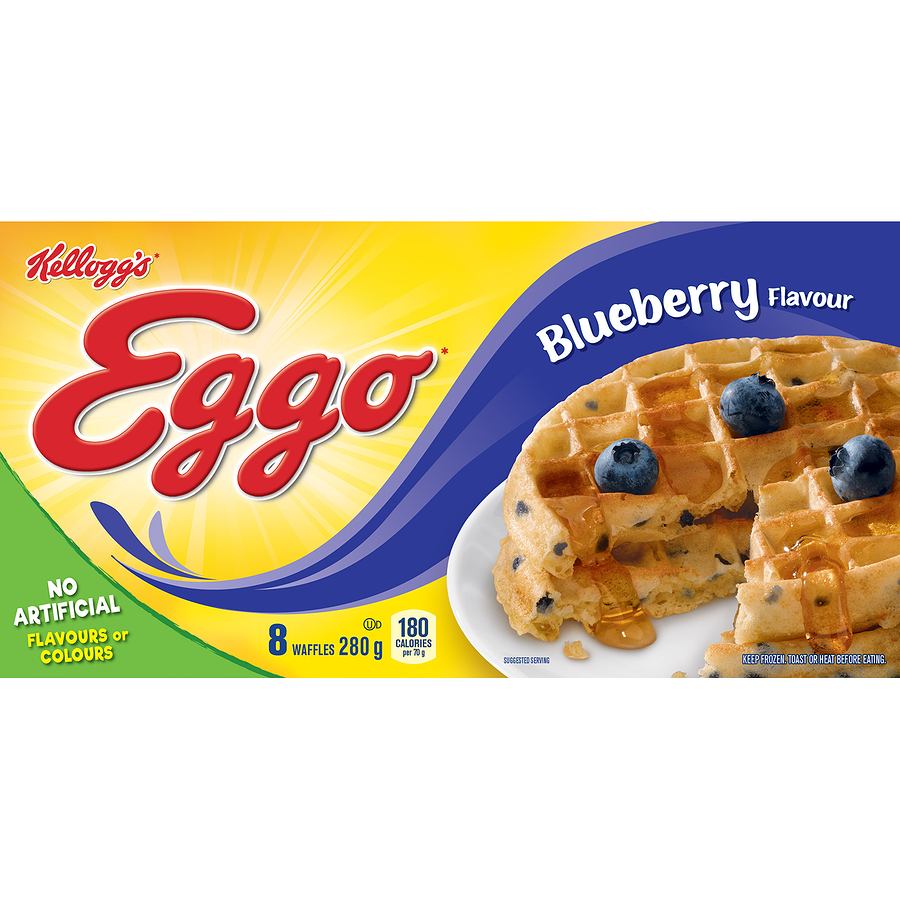 Eggo Blueberry Flavour Waffles 280g