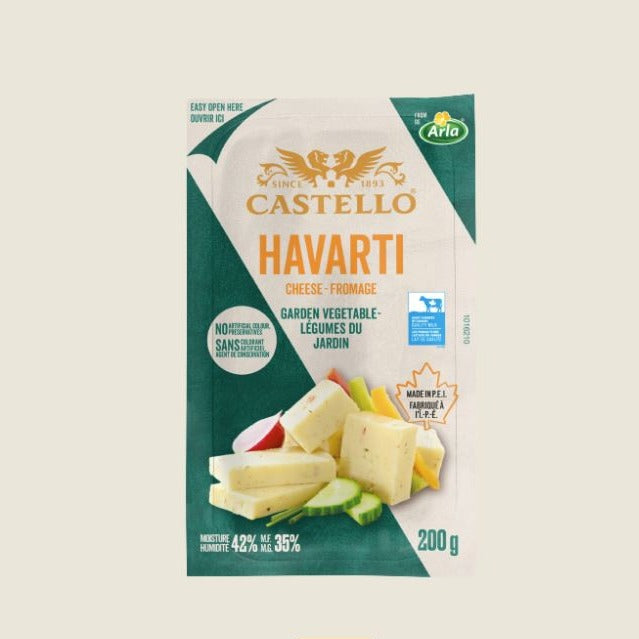 Castello Havarti Garden Vegetable 200g
