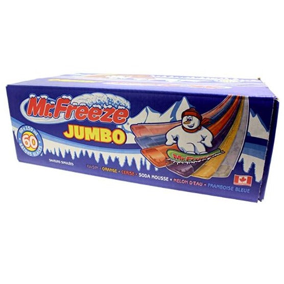 Mr. Freeze Jumbo Freeze Pops 150ml x 70ct