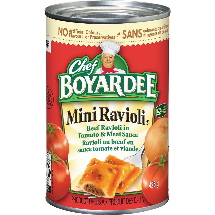 Chef Boyardee Mini Ravioli 425 g
