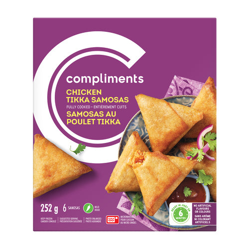 Compliments Chicken Samosas 252g x 6ct