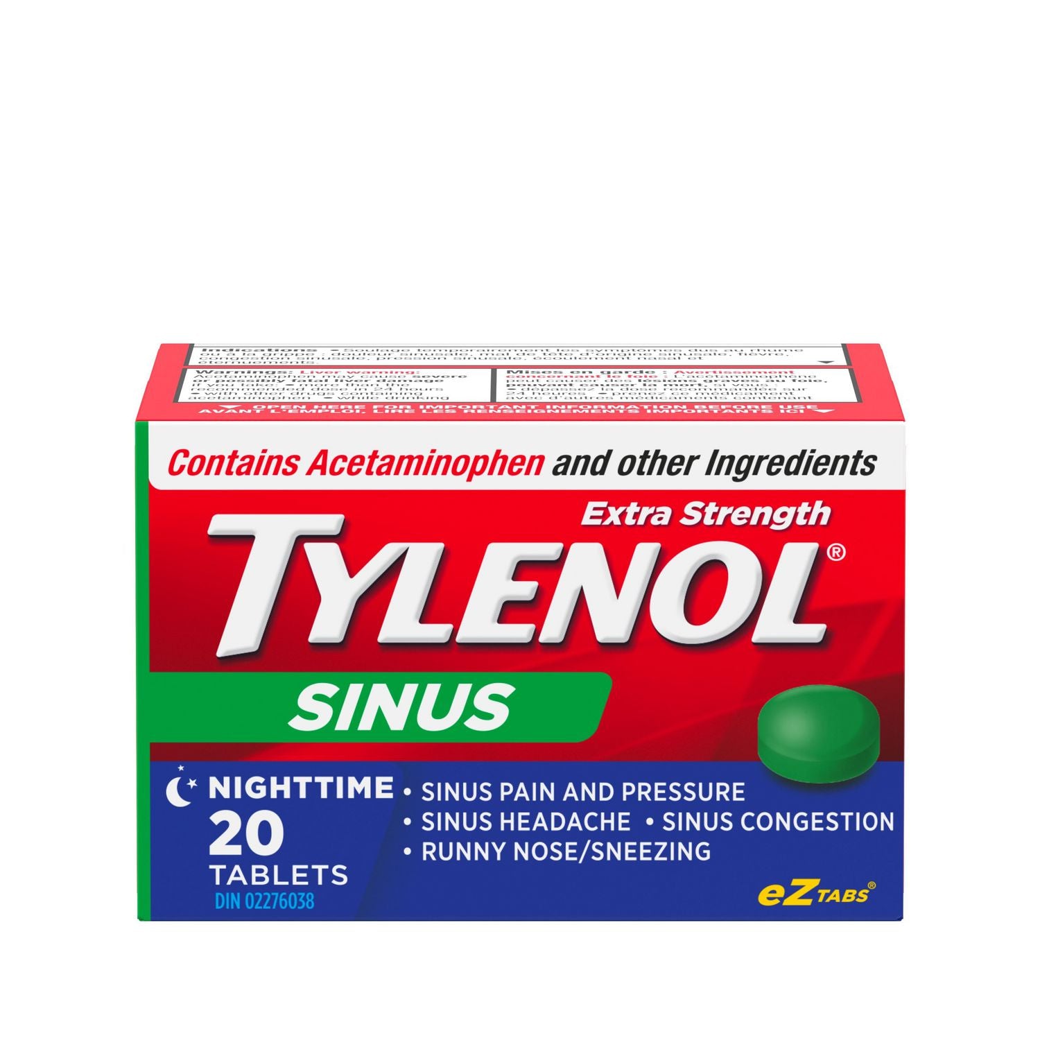 Tylenol Sinus Nighttime 20ct