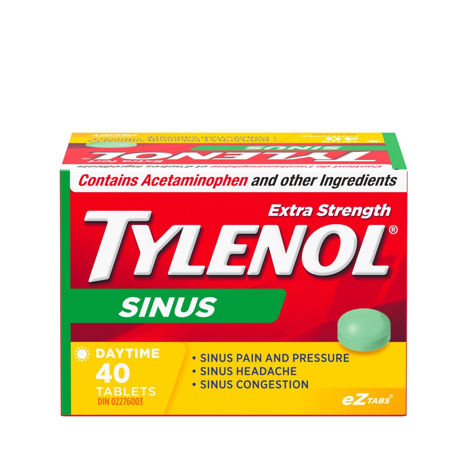 Tylenol Sinus Daytime 40ct