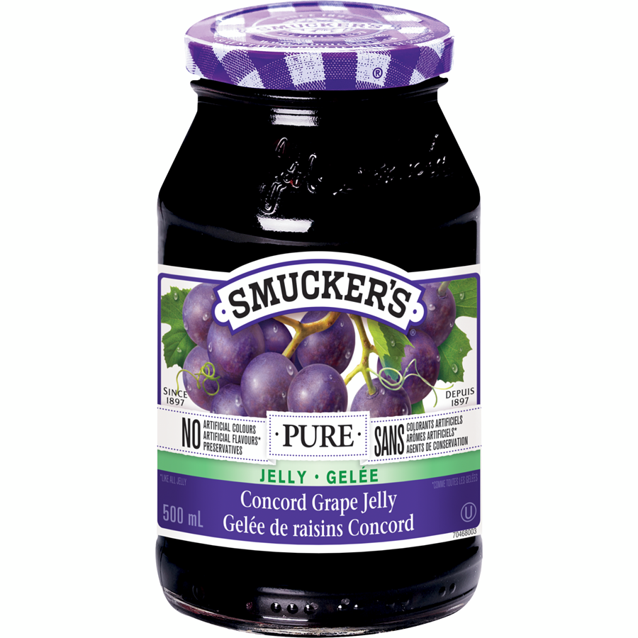 Smuckers Concord Grape Jelly 500ml